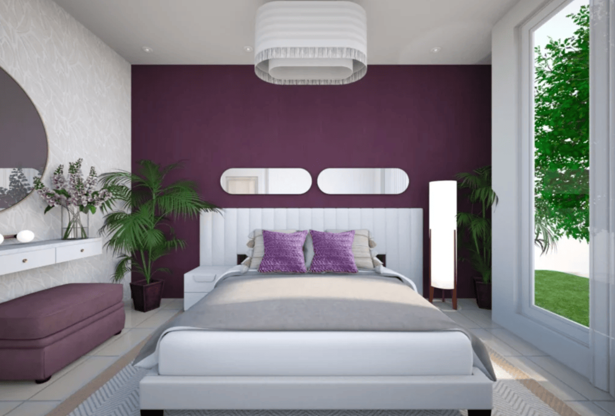 lavender themed living room surrounds you with calm naturally uplifting your mood