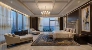 luxcury bed room with warm lighting How to Make a Bed room Feel More Luxurious