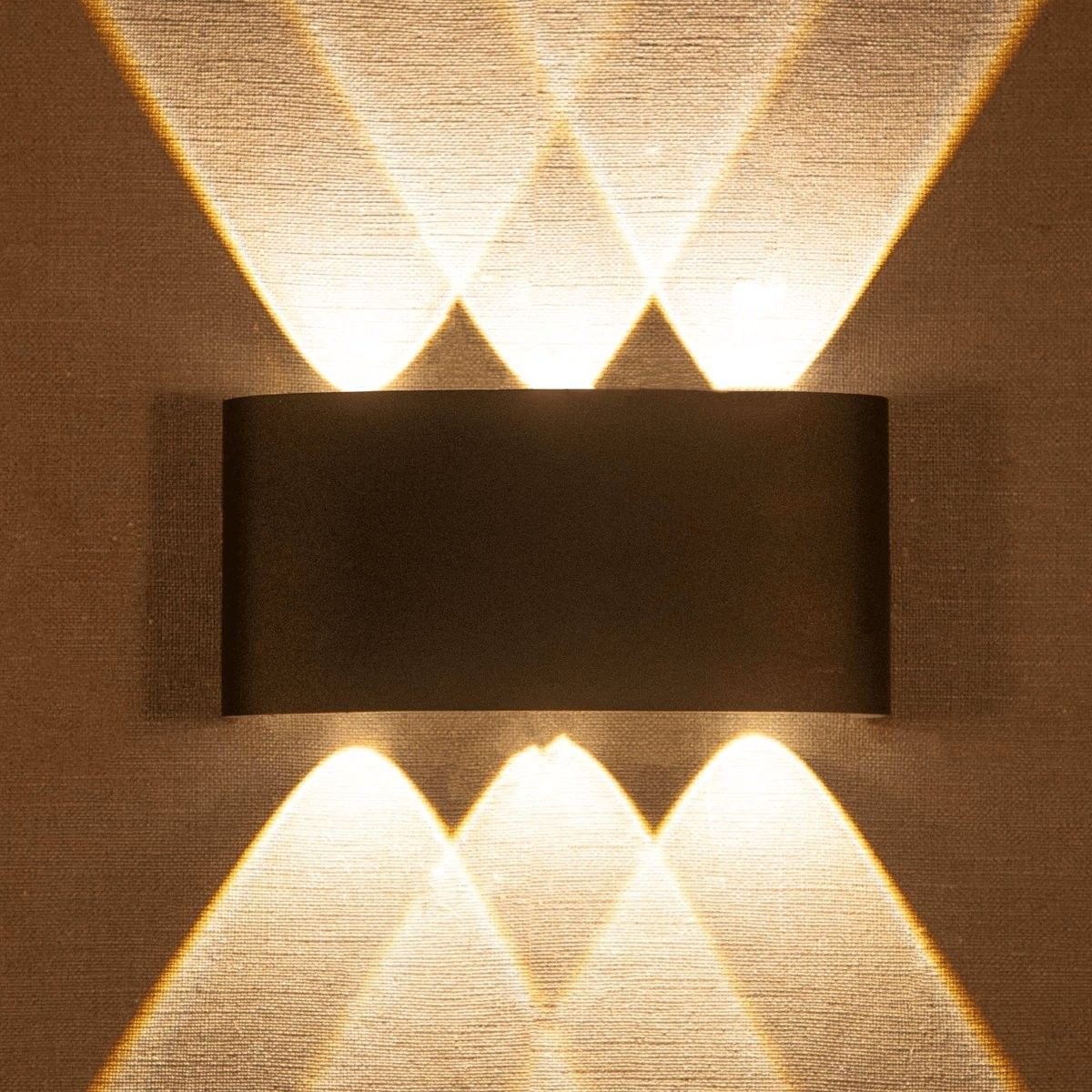 Trendy wall lights brighten your home
