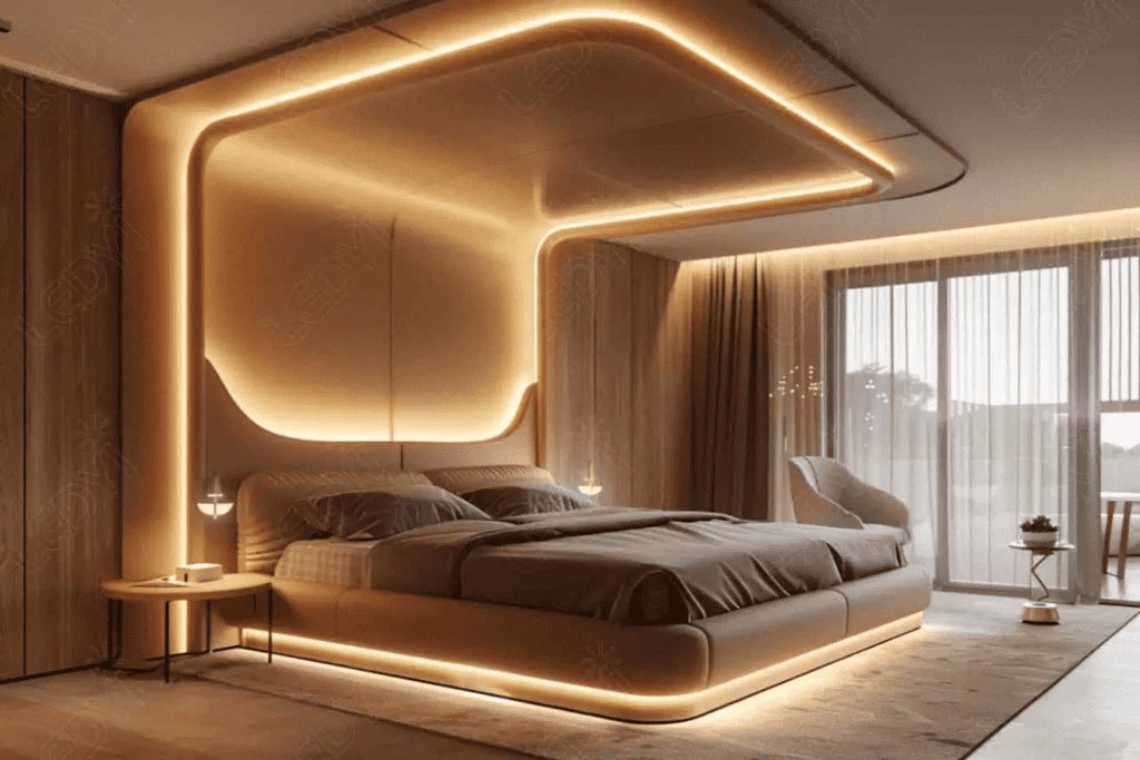 Smooth textured lighting Trendy wall lights brighten your home