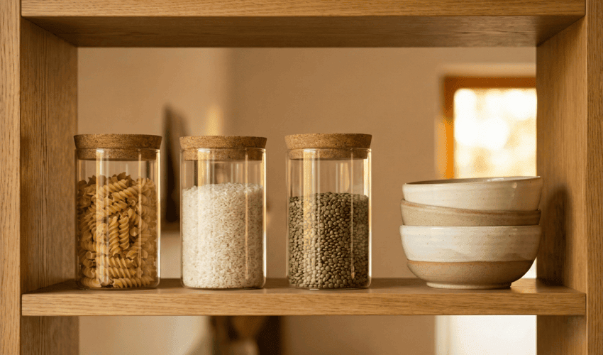 Soften the Grocery Store Look Does My Kitchen Look Too Crowded