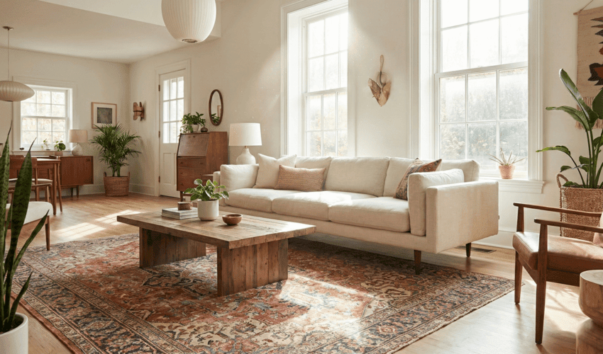 Tip 2 Stop Lining the Walls How to Make an Old Apartment Feel Like Home