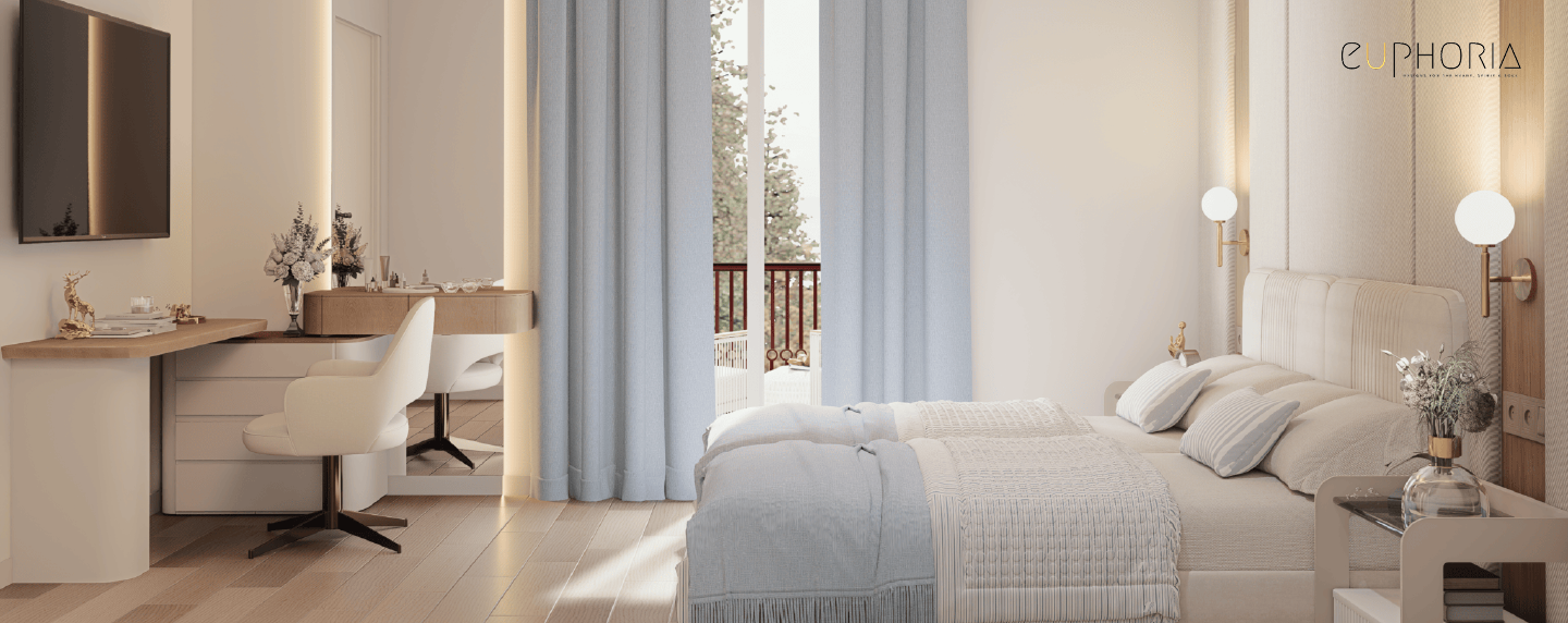 bedroom Villa interior design company in Dubai