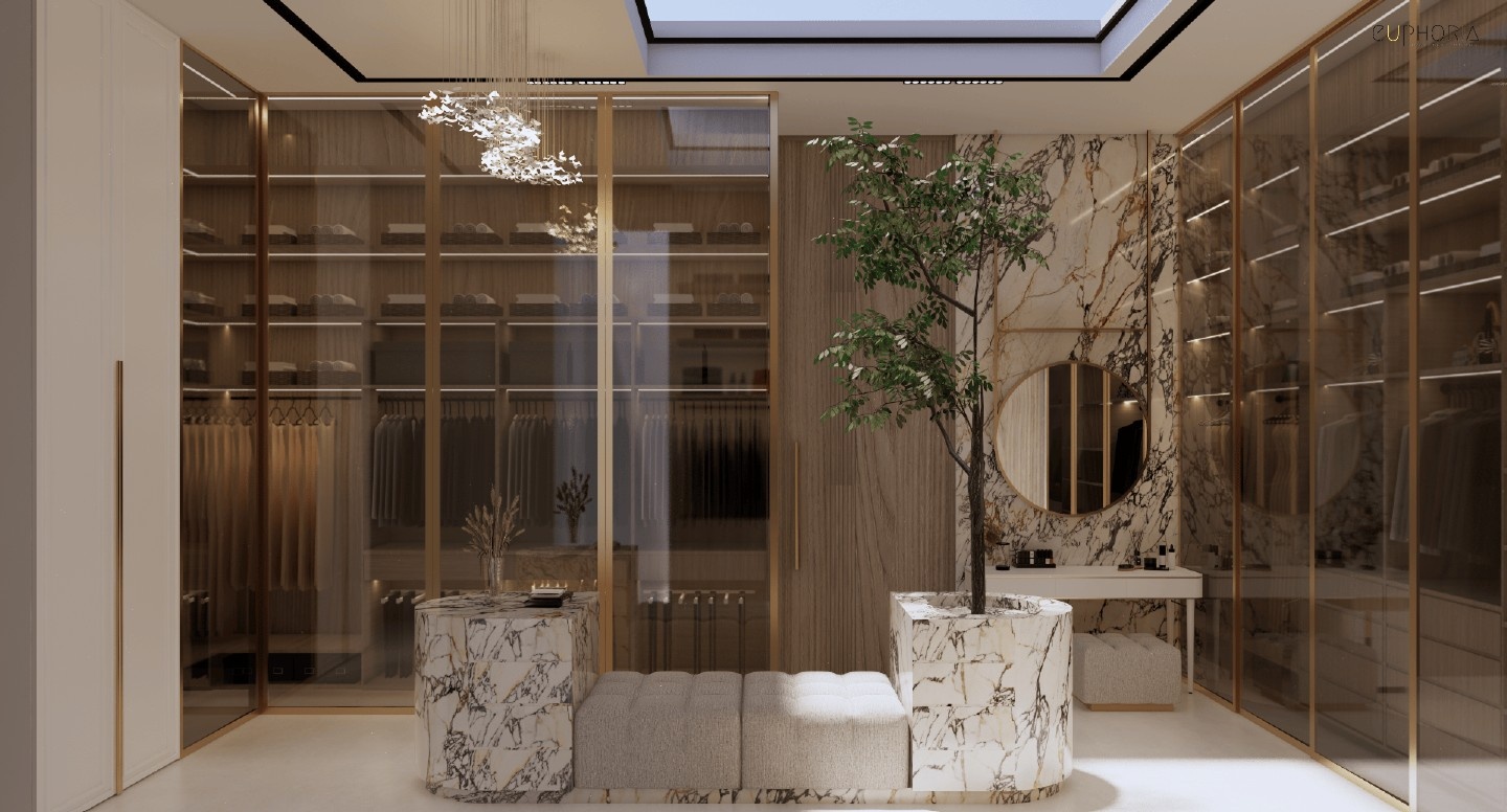 shelfs villa interior design company in Dubai