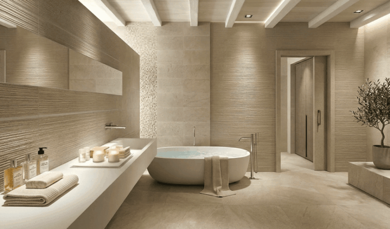 Modern Tiles Bathroom Design Ideas