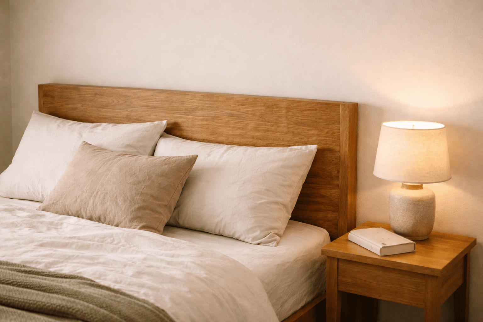 Against the same wall as the door feng shui bedroom layout