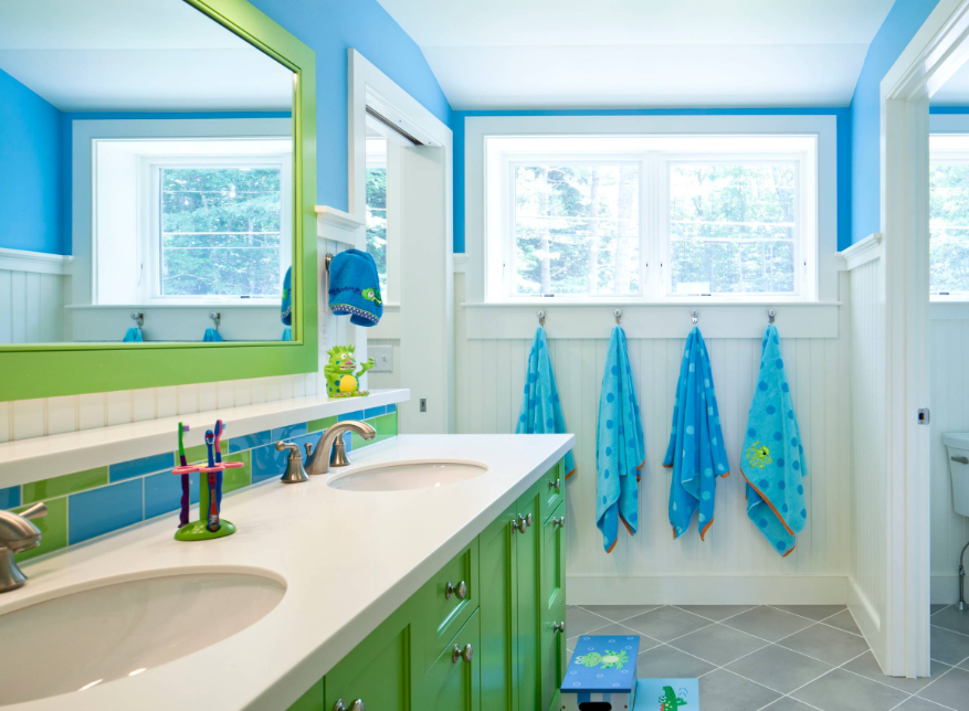 Embrace Vibrant Colours Bathroom Design Ideas
