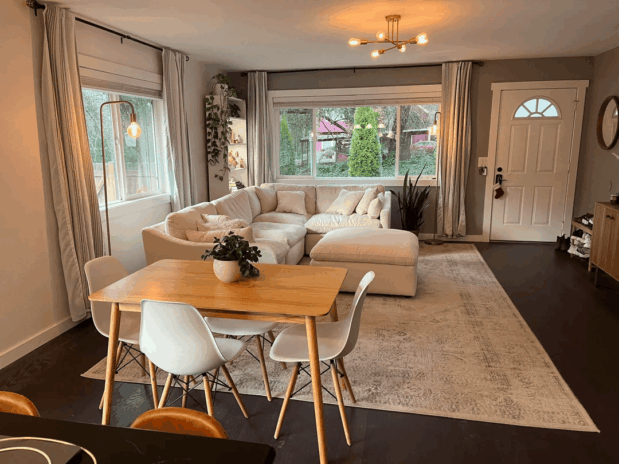 Let The Rug Do It Living Room Design Ideas