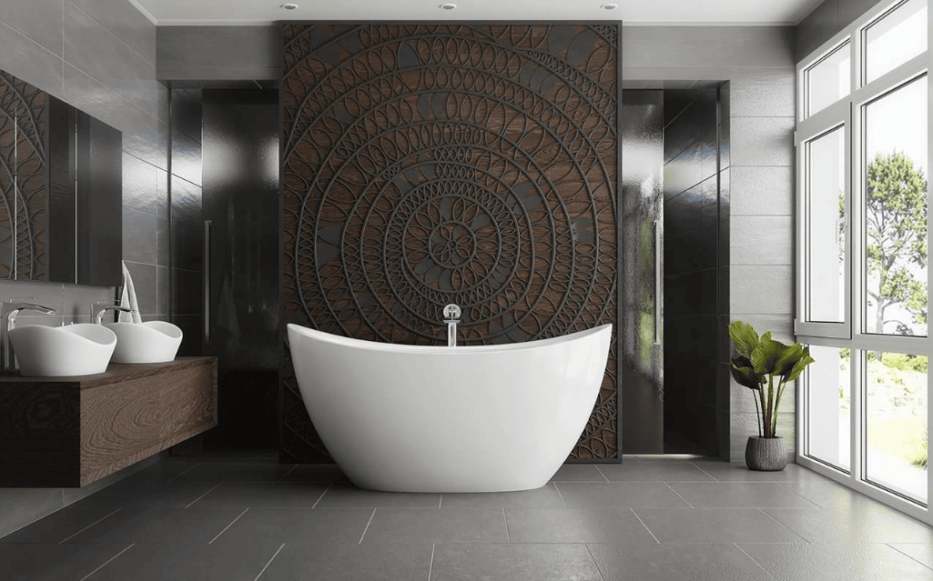 Textures to Draw in Attention Bathroom Design Ideas