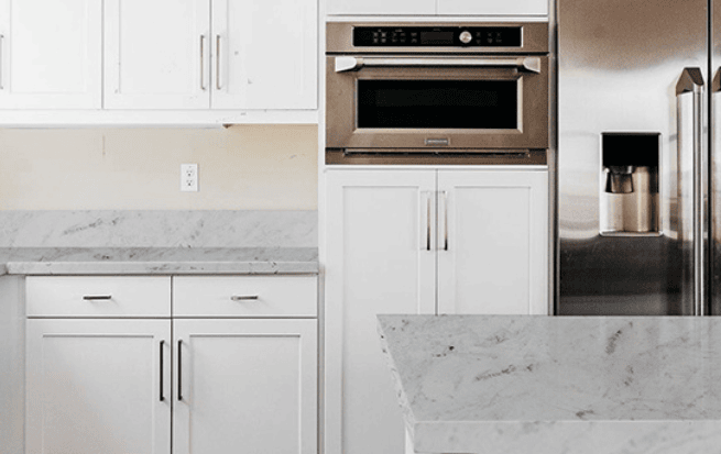 Using a marble to bring that perfect minimal look kitchen design ideas