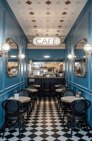 Vintage Cafe Design Idea