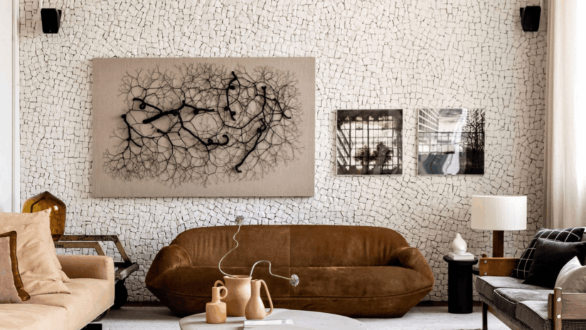Your wall is your art Living room design ideas