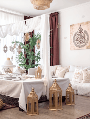 decorative Moroccan fanoos lanterns for Eid al-Adha 2026