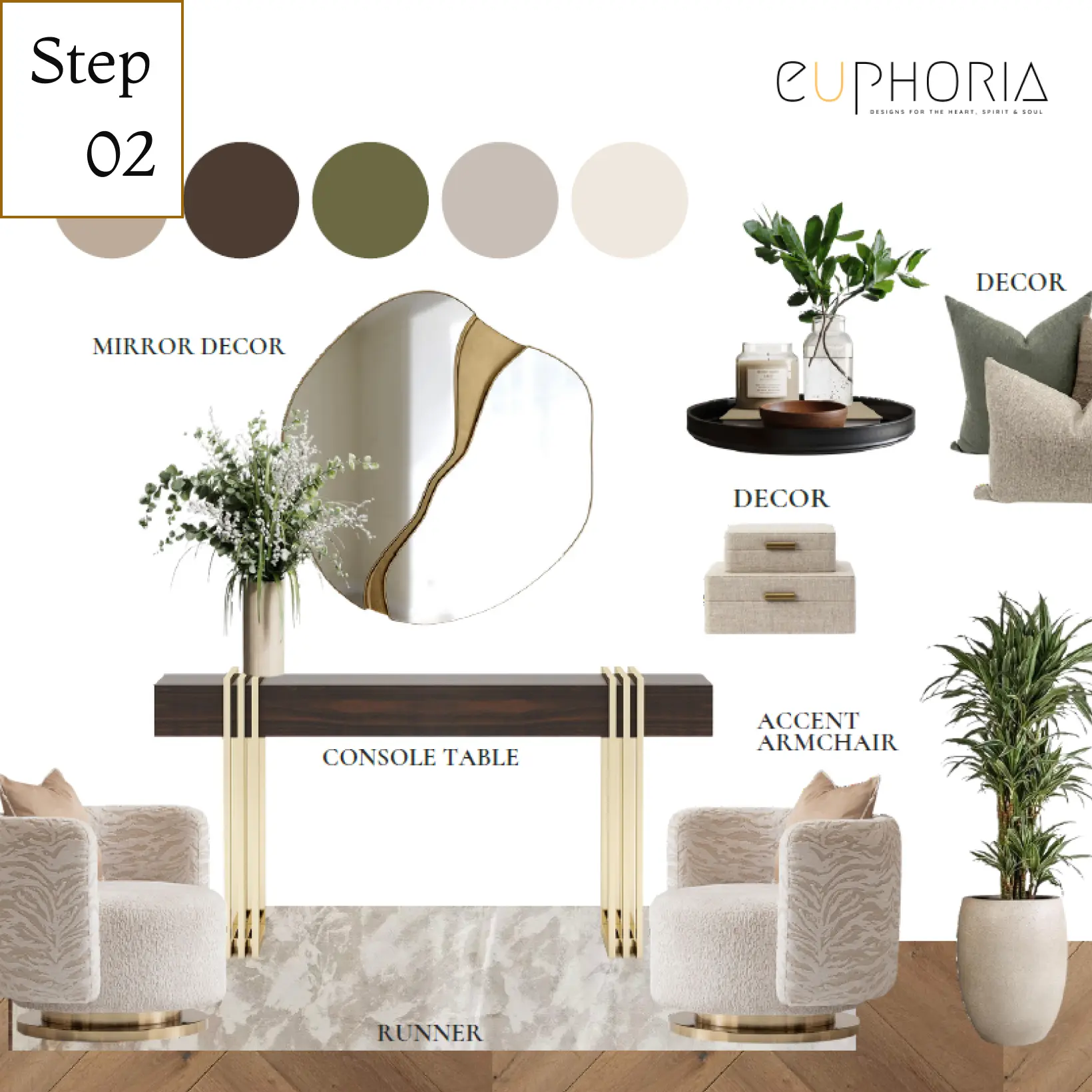 concept development for cohesive design villa interior design company in Dubai