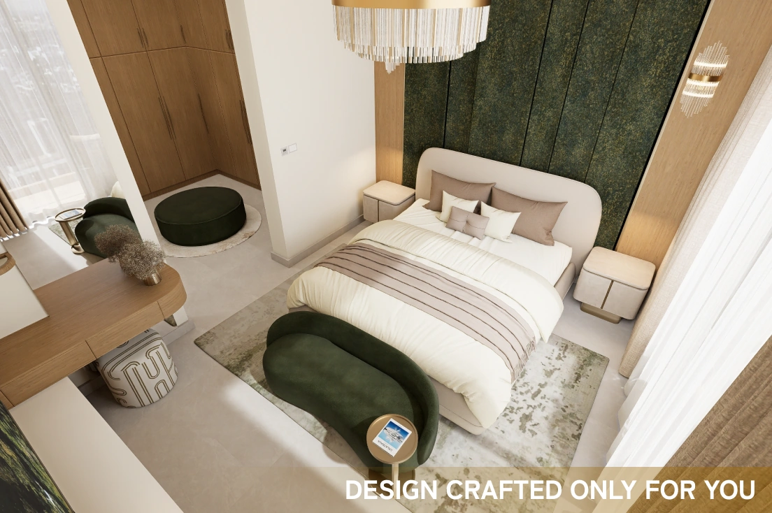 No repeat design crafted only for you by Euphoria interior design company