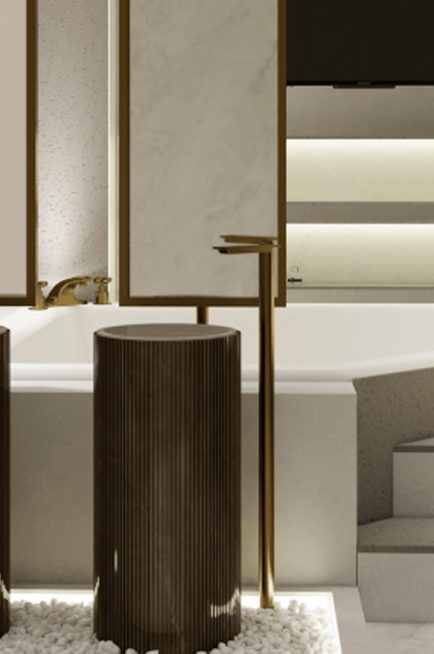 bathroom villa interior design company in Dubai