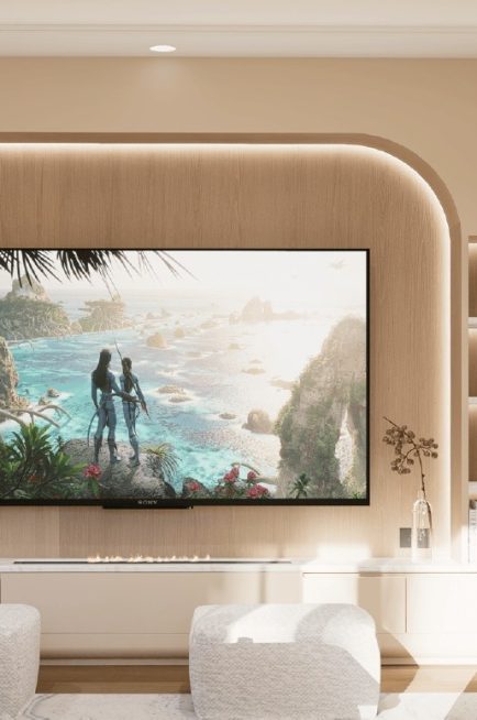 TV villa interior design company Dubai